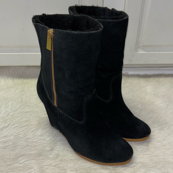 Coach Danee Wedge Boots - Picture 3 of 16